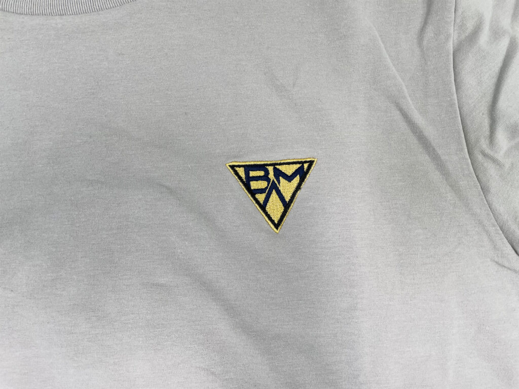 BAM Product Pic Grey Shirt Logo